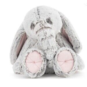 DEMDACO Luxurious Elephant 14" Plush Pink Heart Soft Stuffed Animal Baby Gift